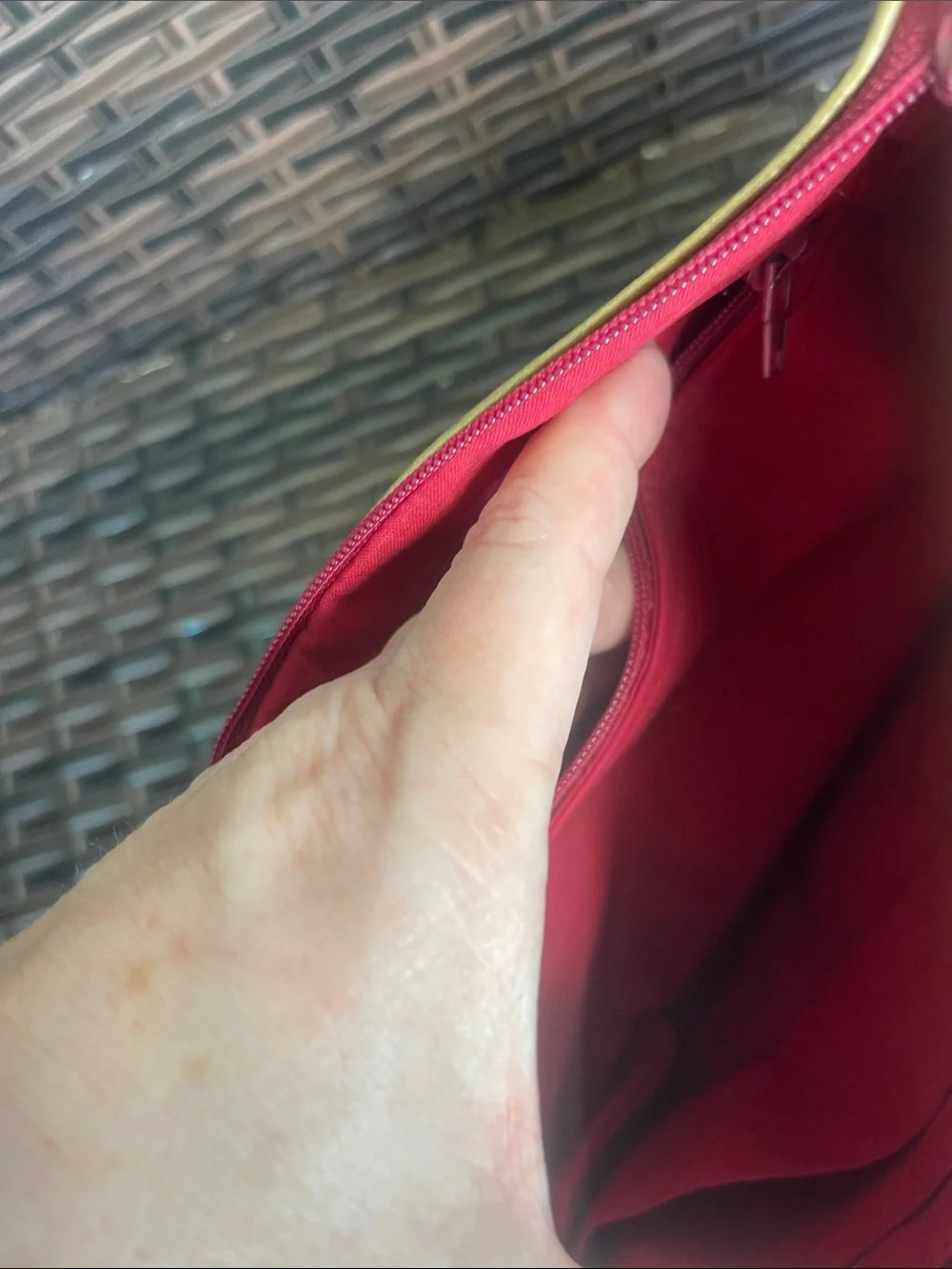 Florida State Garnet and Gold Wristlet Clutch